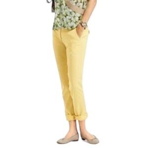 CAbi Yellow Sunshine Coast Crop Pants